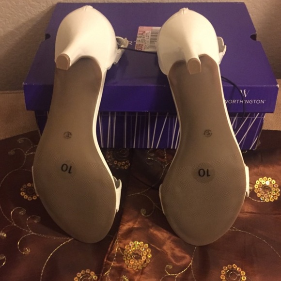 Worthington Cohen Open Toe Stiletto Heels - NWOT - Picture 8 of 8